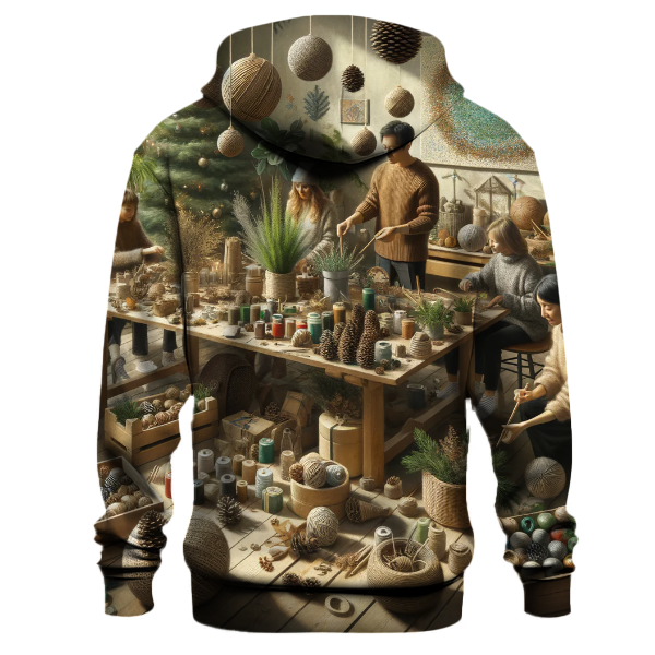 Eco-Friendly Evergreen Extravaganza Hoodie