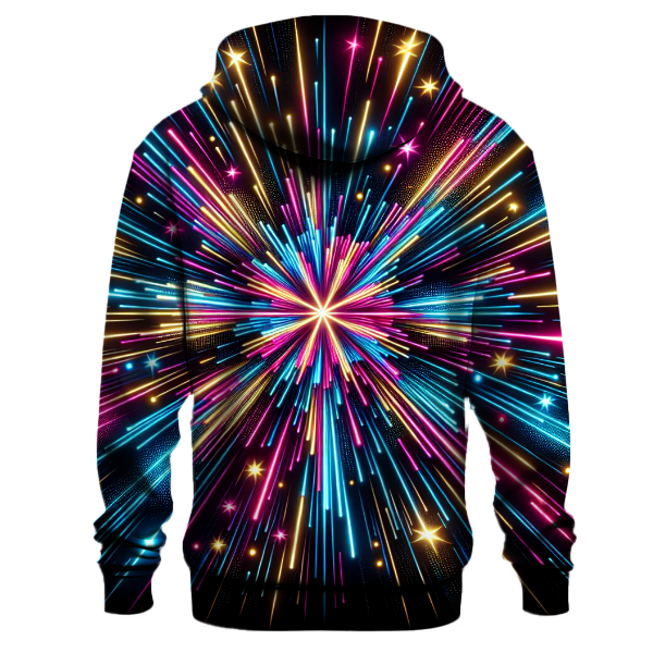 Neon Starburst Hoodie