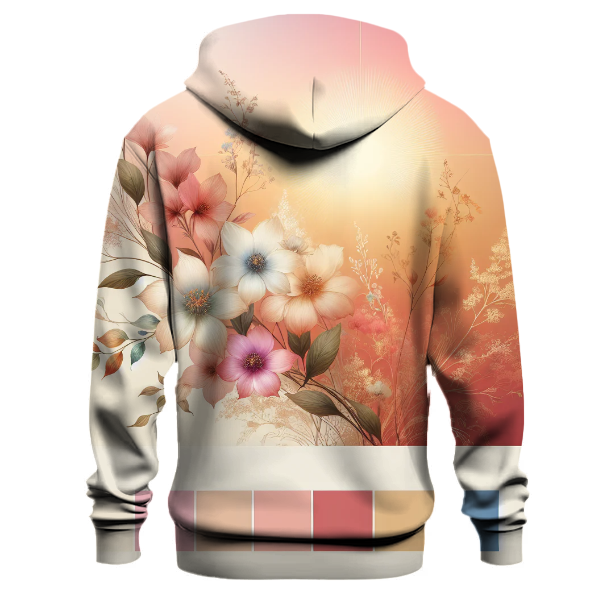 Ethereal Sunrise Bloom Hoodie