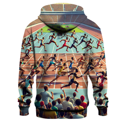 Track and Field Thrill Hoodie