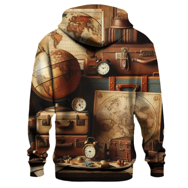 Retro Travel Dreams Hoodie