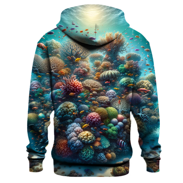 Vibrant Coral Reef Hoodie