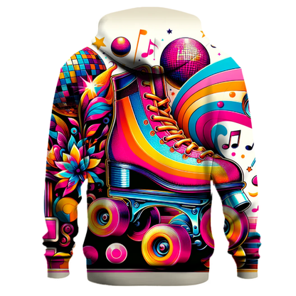 Classic 80s Roller Disco Hoodie