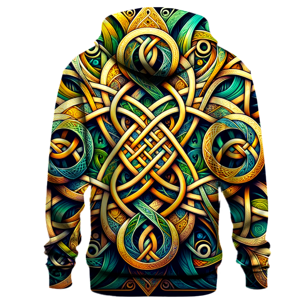 Celtic Knotwork Elegance Hoodie