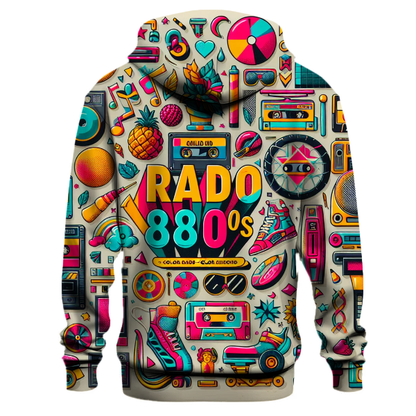 Rad Retro Icons Hoodie