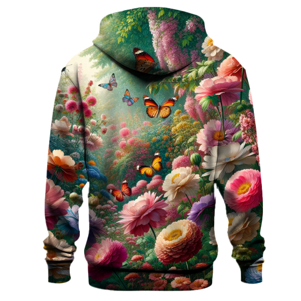 Lively Garden Retreat Hoodie