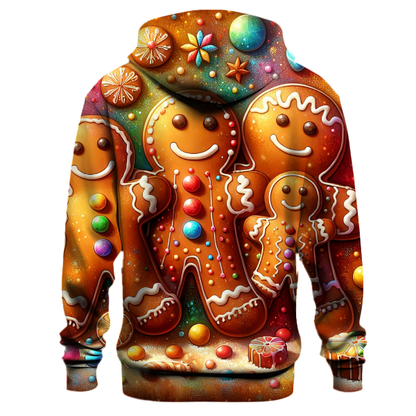 Merry Gingerbread Family Hoodie