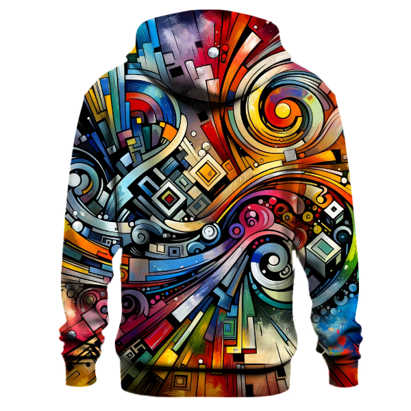 Artistic Graffiti Fusion Hoodie