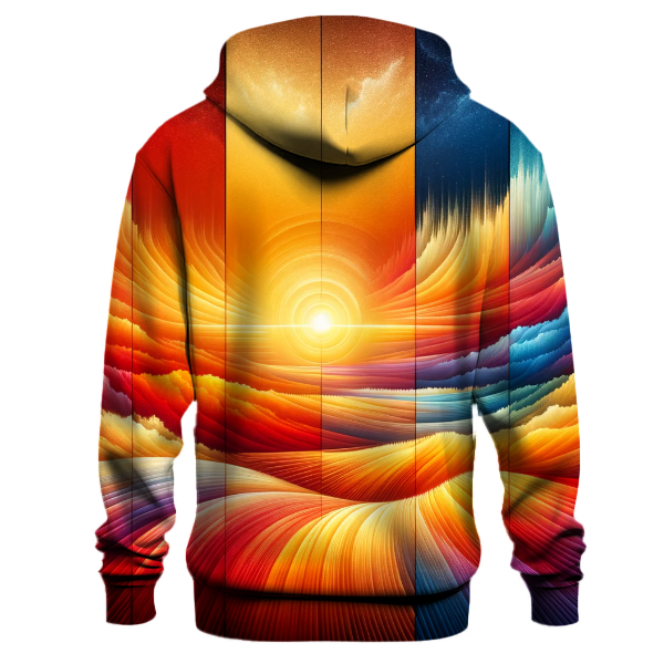 Radiant Sunset Gradient Hoodie