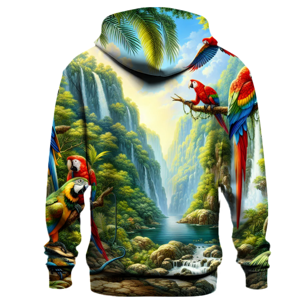 Exotic Tropical Wildlife Hoodie