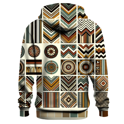 Classic 70s Patterns Hoodie