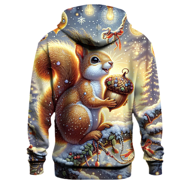 Nutty for Christmas Squirrel Hoodie