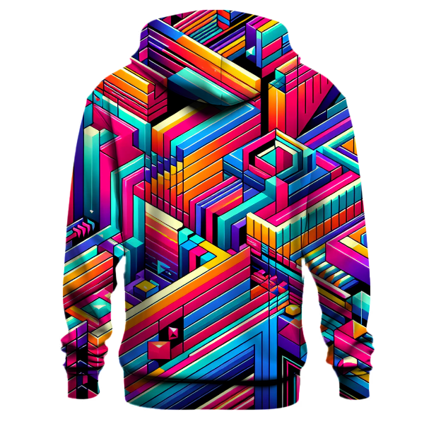 Electric Vibe Patterns Hoodie