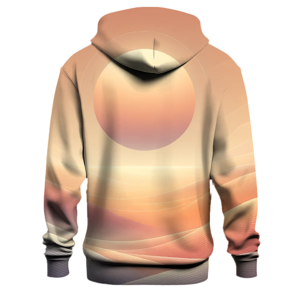 Peachy Sunset Gradient Hoodie