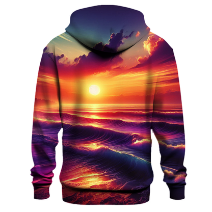 Hippie Sunset Waves Hoodie