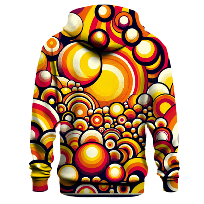 Retro Sunshine Circle Hoodie