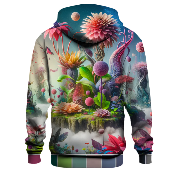 Surreal Botanical Garden Hoodie