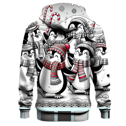 Christmas Penguin Parade Hoodie