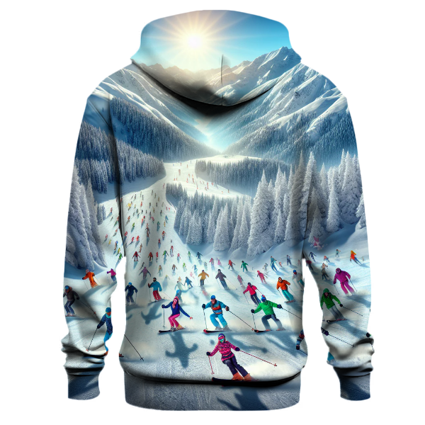 Winter Ski Adventure Hoodie