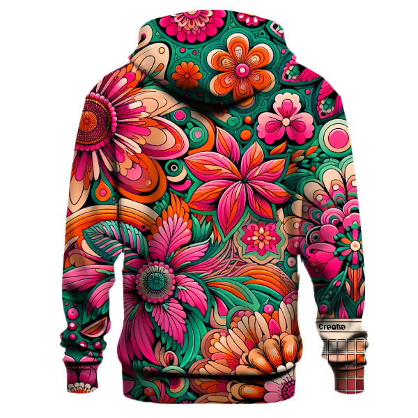 Bold Floral Fiesta Hoodie