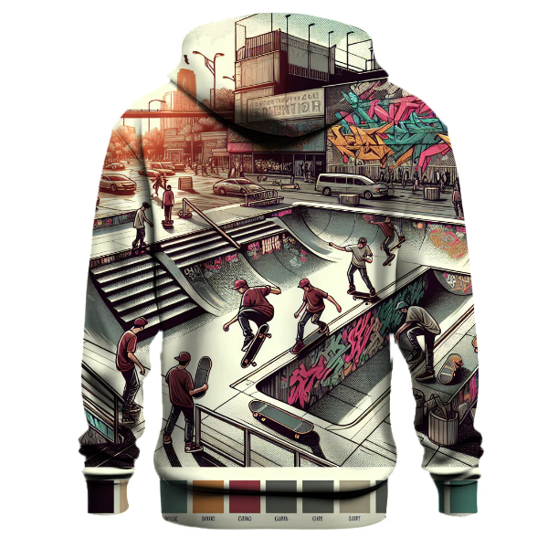 Skateboarding - Graffiti Grind Hoodie