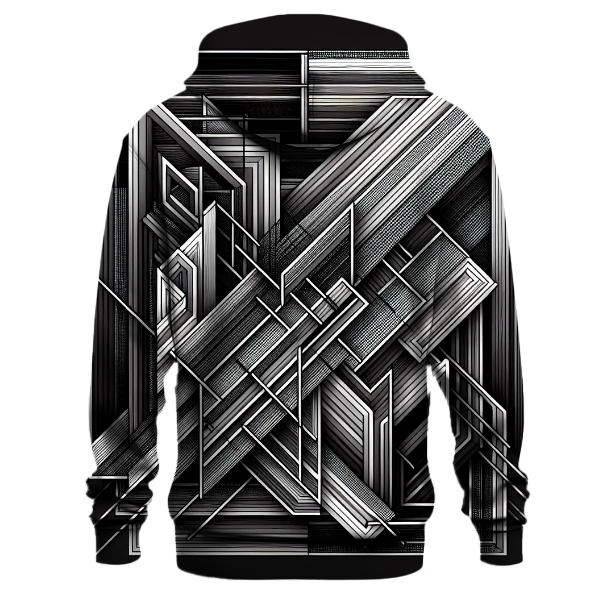 Geometric Echoes Hoodie