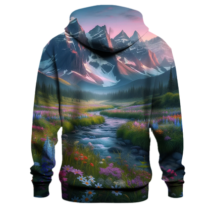 Majestic Mountain Morning Hoodie