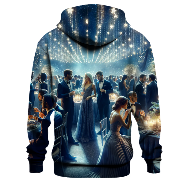 Starlit Christmas Soiree Hoodie