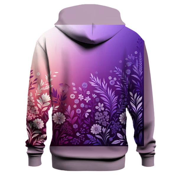 Violet Meadow Gradient Hoodie