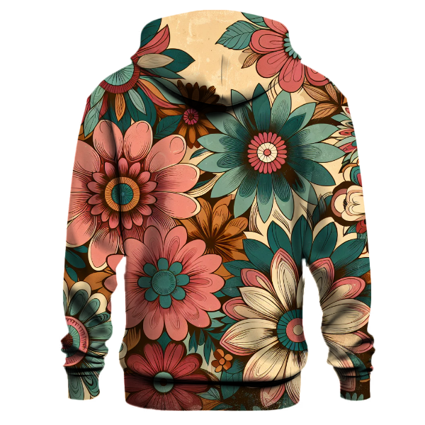 Flower Child Vibes Design Hoodie