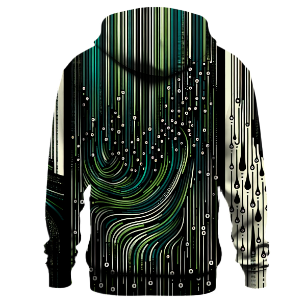 Digital Rain Hoodie