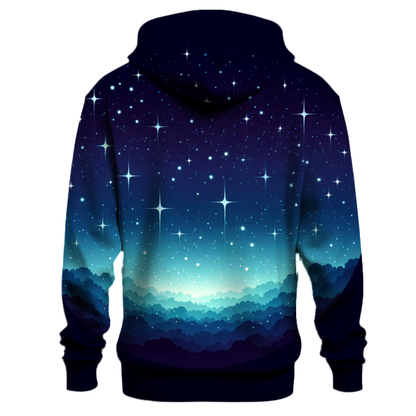 Mystical Night Sky Gradient Hoodie