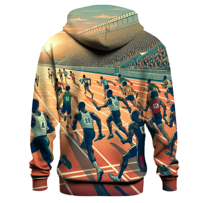 Athletics Relay Race Hoodie