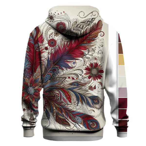 Retro Bohemian Vibes Hoodie