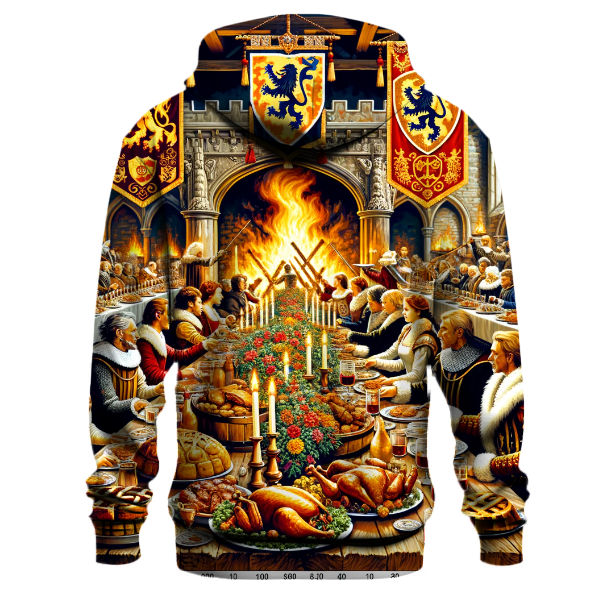 Medieval Christmas Feast Hoodie