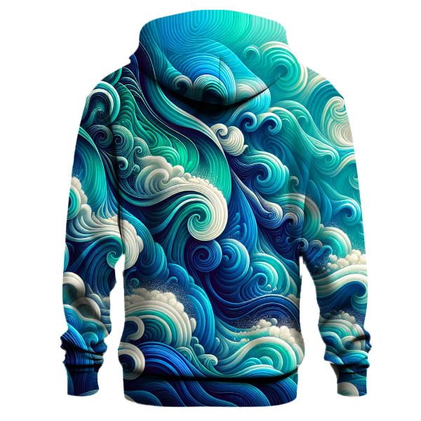 Tidal Bore Burst Hoodie