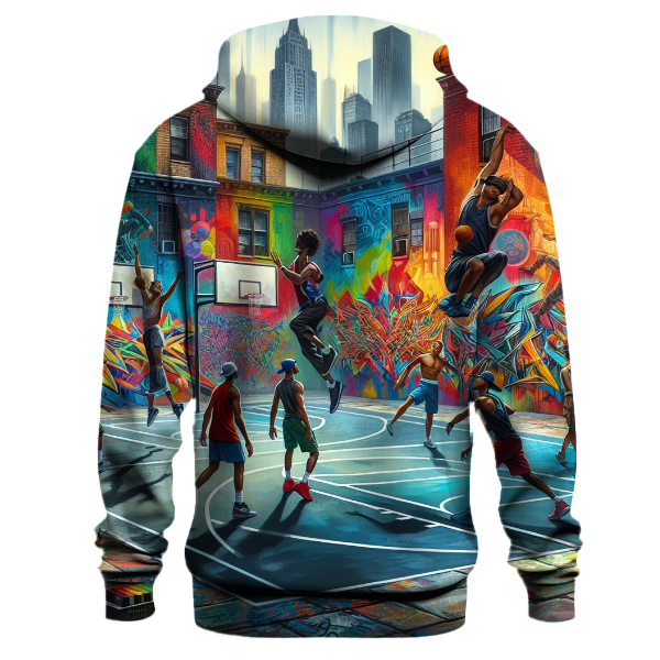 Basketball Street Art Hoodie