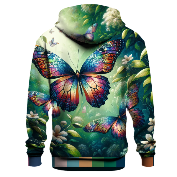 Enchanted Butterfly Haven Hoodie