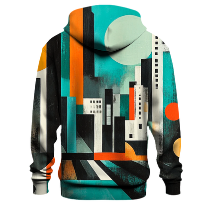 Abstract Urban Landscape Hoodie