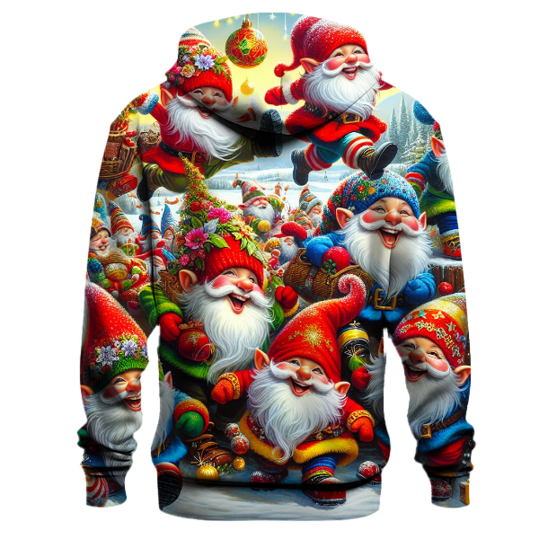 Jubilant Joyful Gnomes Hoodie