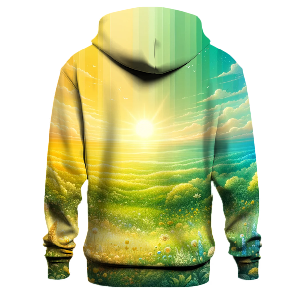 Sunshine Meadows Gradient Hoodie