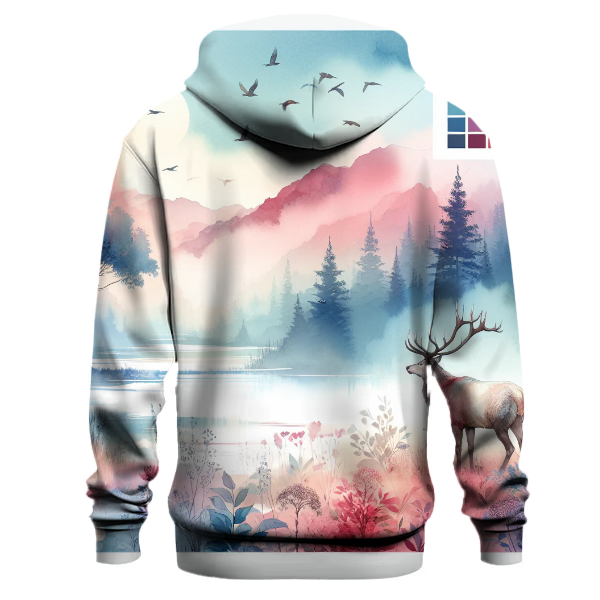 Whimsical Watercolors Hoodie