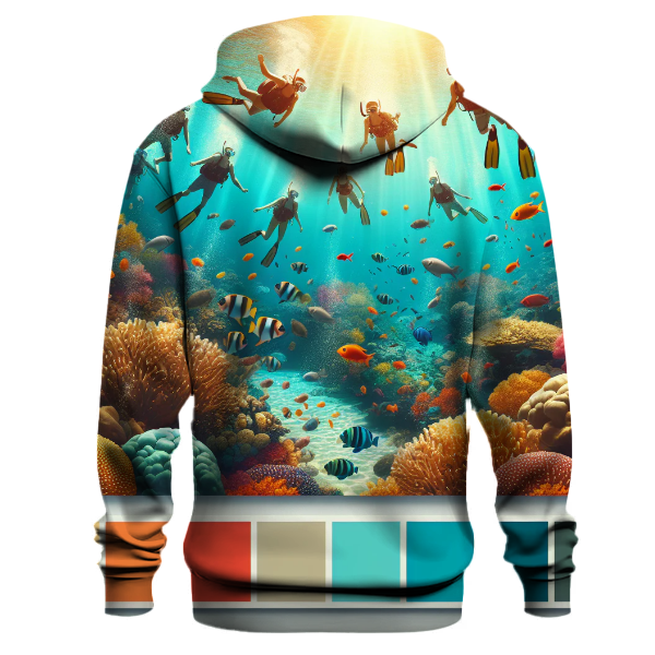 Snorkeling Exploration Hoodie Designer Hoodies