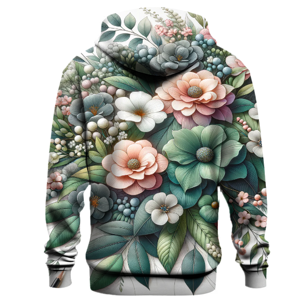 Ethereal Floral Fantasy Hoodie