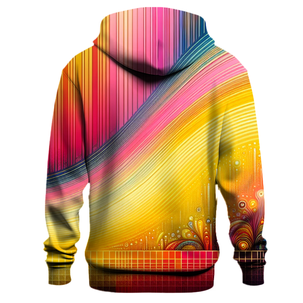 Bright Floral Fantasy Hoodie