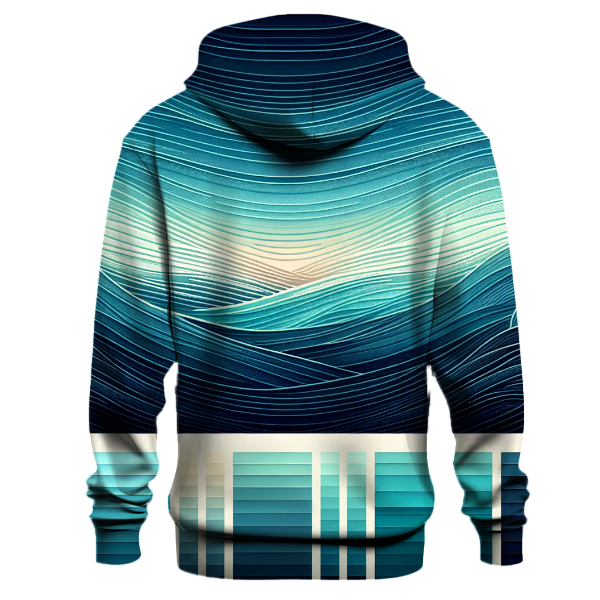 Ocean Tide Wave Hoodie