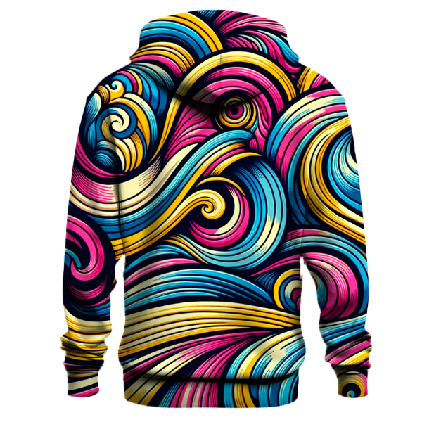 Waves of Color Hoodie