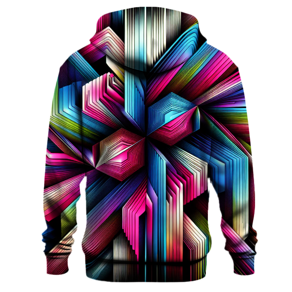 Electric Colors Kaleidoscope Hoodie