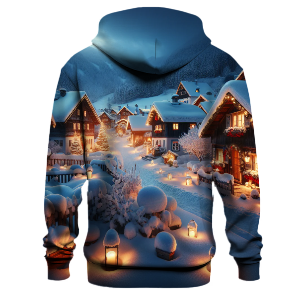 Christmas Village Candlelight Hoodie