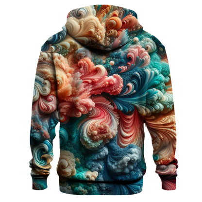 Coral Reef Wave Hoodie